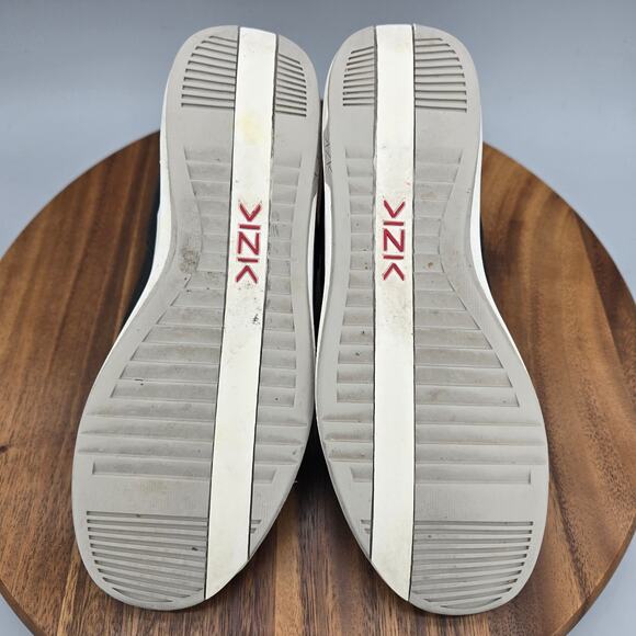 Kizik Atlanta Shoes Womens 8 Black Perforated Leather Hands Free Slip On Sneaker - Picture 7 of 8